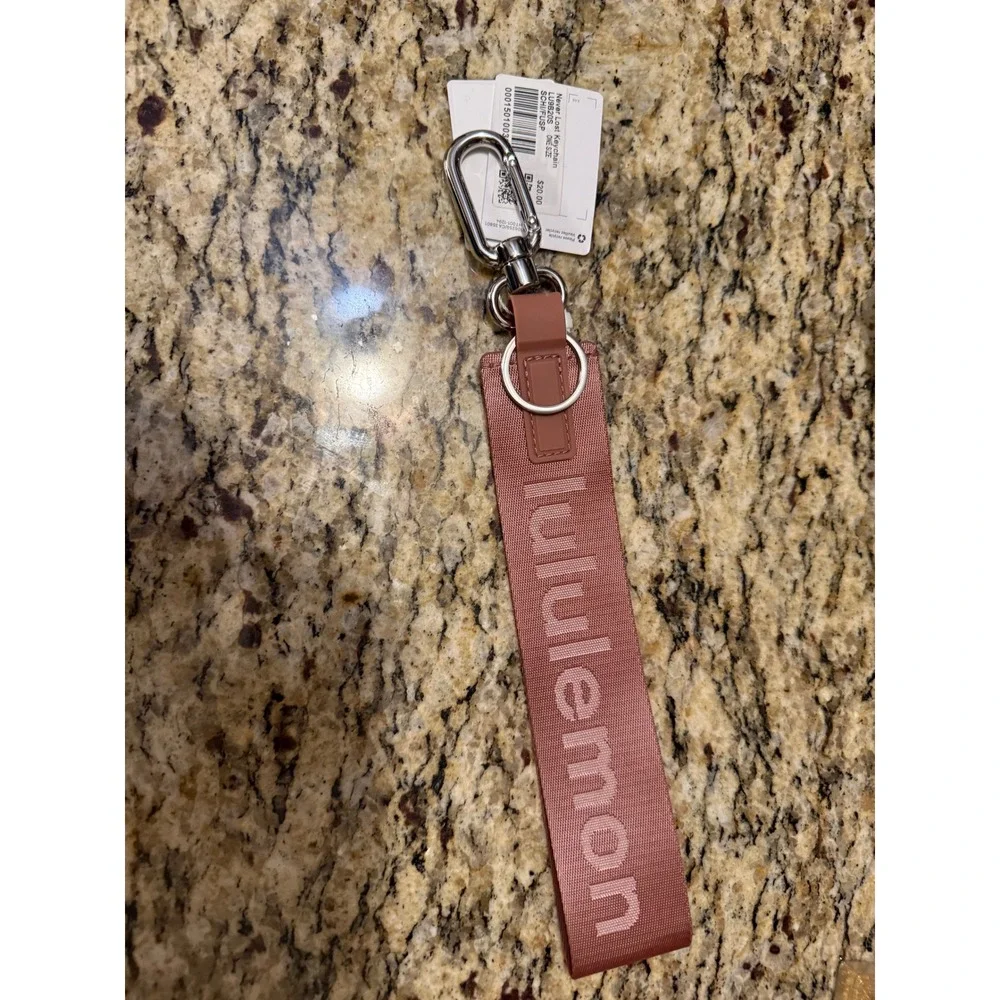 Lululemon Never Lost Keychain Spiced Chai NWT